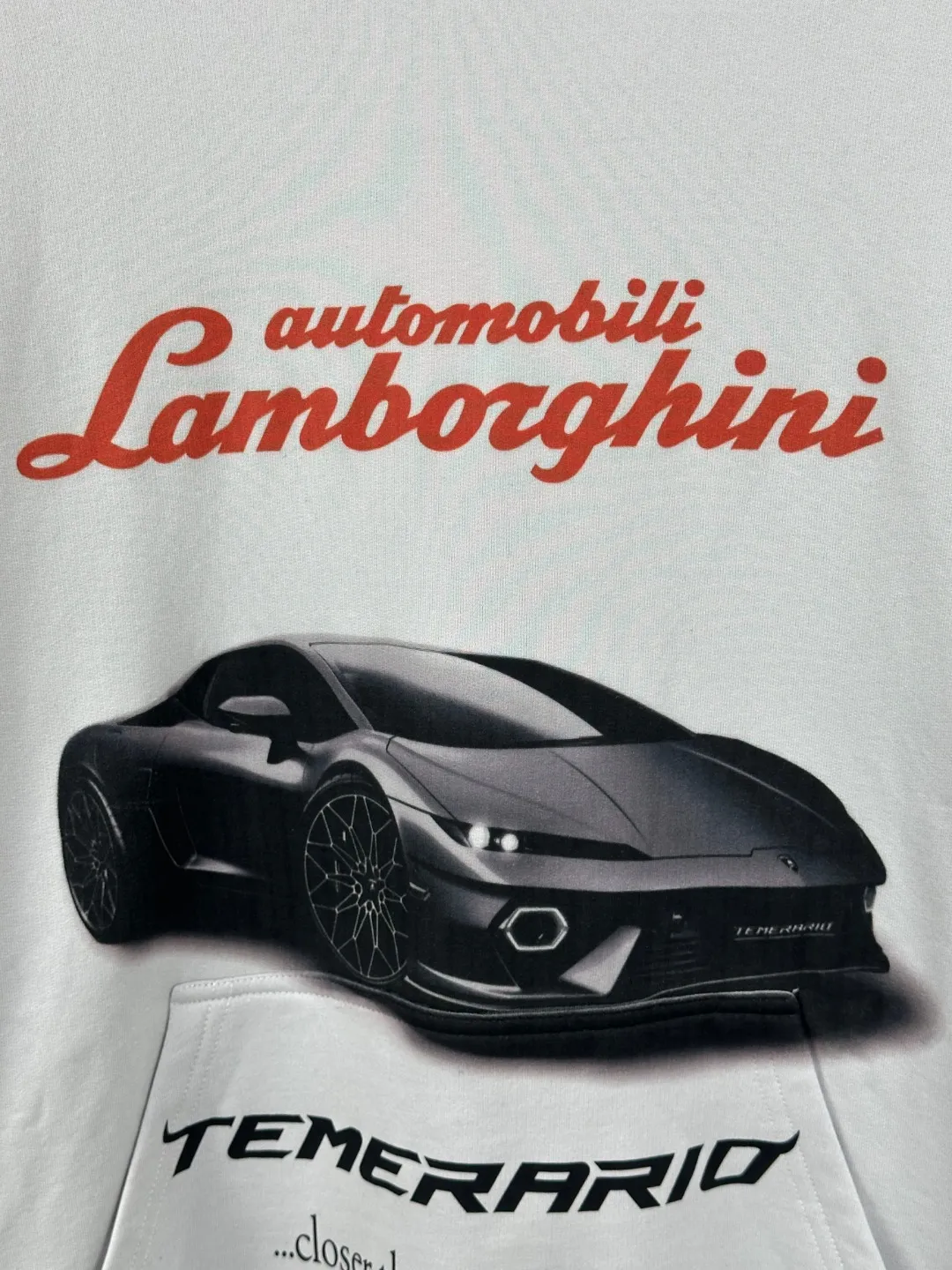 BALENCI*GA Lamborghini . . . . . 460g . Same Style -Color：Black White -SIZE：Xs S M L 8985#